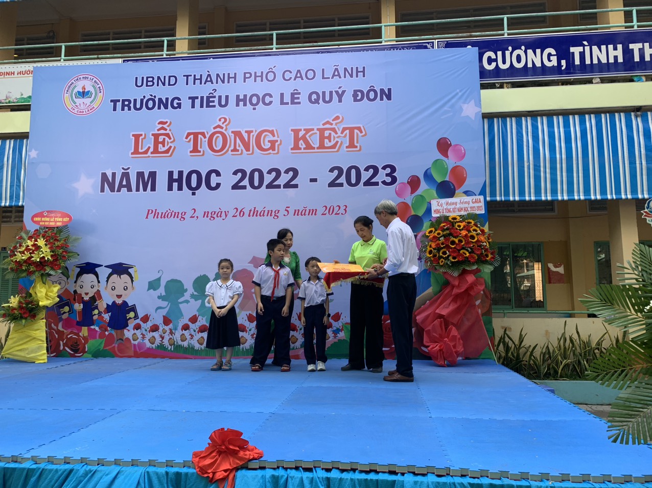 Ngày 26/05/2023: Lễ Tổng Kết và Trao Học Bổng tại Trường Tiểu học Lê Quý Đôn - Năm học 2022-2023
